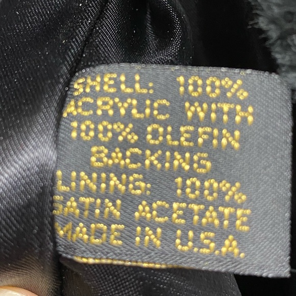 🖤Express • VINTAGE • black faux fur coat • M • EUC - Picture 7 of 7